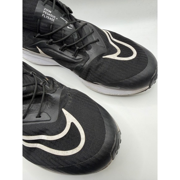 Nike Zoom Pegasus FlyEase Women's Black Running Shoes DJ5230 001 Size 10 - Picture 3 of 9